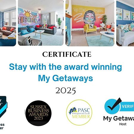 Central Lanes Pad By My Getaways Free Parking For One Car Hove Extérieur photo